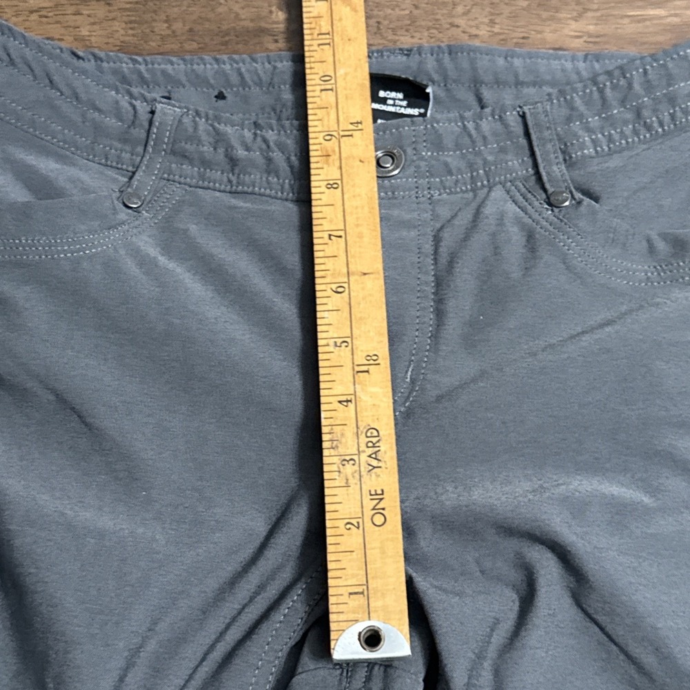 Kuhl Women's Gorpcore Trek Pants Hiking Outdoor Style 6235 Sz 8 Regular Gray - Picture 8 of 14